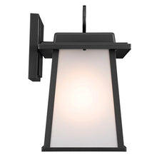 Load image into Gallery viewer, Noward 1 Light 12.25 inch Black Outdoor Wall Sconce, Large