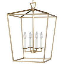 Load image into Gallery viewer, Visual Comfort Dianna 4 Light 17&quot; Wide Taper Candle Chandelier (3 color options)