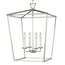 Load image into Gallery viewer, Visual Comfort Dianna 4 Light 17&quot; Wide Taper Candle Chandelier (3 color options)