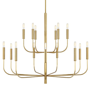 Visual Comfort Brianna 15 Light 49" Wide Chandelier (3 color options)