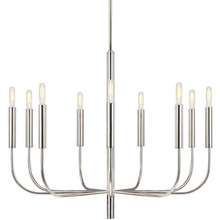 Load image into Gallery viewer, Visual Comfort Brianna 9 Light 30&quot; Wide Chandelier (3 color options)