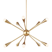 Load image into Gallery viewer, Visual Comfort Jax 10 Light 27&quot; Wide Sputnik Chandelier (3 color options)