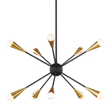 Load image into Gallery viewer, Visual Comfort Jax 10 Light 27&quot; Wide Sputnik Chandelier (3 color options)