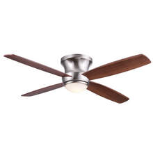 Load image into Gallery viewer, Wind River WR1464 Zorion 52" Modern Flush Mount Hugger Ceiling Fan with LED &amp; Remote