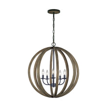 Load image into Gallery viewer, Visual Comfort Allier 5 Light 26&quot; Wide Taper Candle Style Chandelier