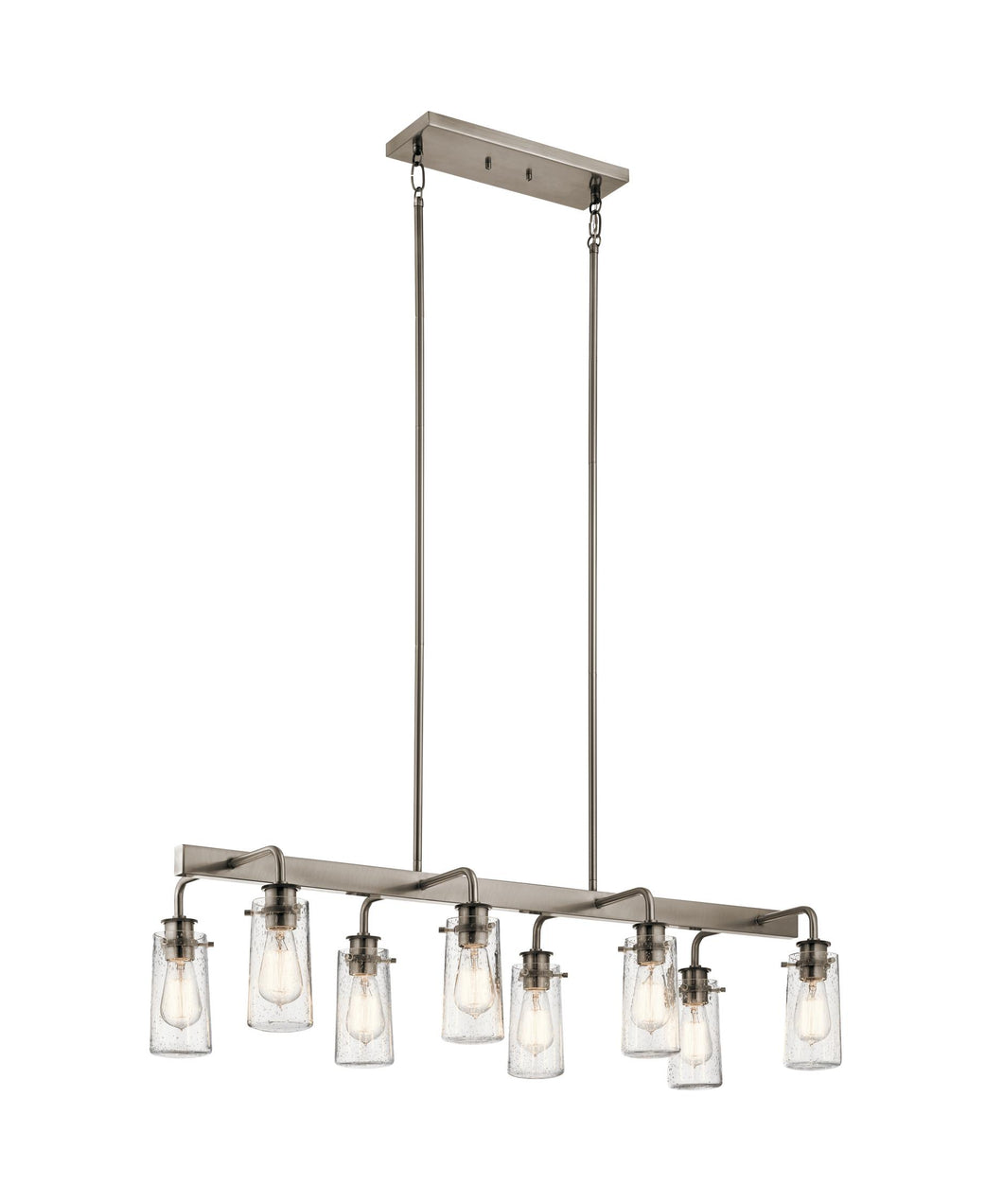 Classic Pewter Braelyn 8 Light 42