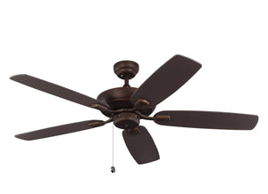 52" Colony  Indoor or Outdoor ceiling fan (5 color options)