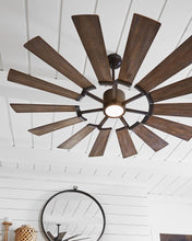 Load image into Gallery viewer, Prairie LED ceiling fan collection (62&quot; or 72&quot; &amp; two color options)