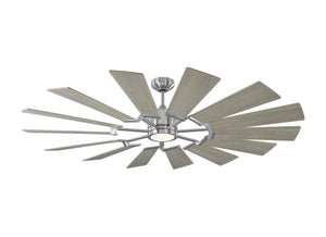 Prairie LED ceiling fan collection (62" or 72" & two color options)